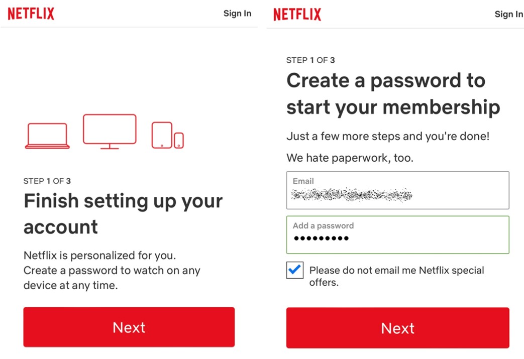netflix application from Turkey