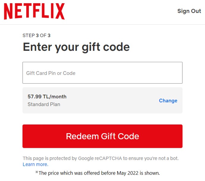 netflix application from Turkey